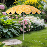 Maxbell Patio Umbrella Pool Beach Heavy Duty Shade Screen Replacement Parasol Canopy without Base