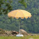 Maxbell Patio Umbrella Pool Beach Heavy Duty Shade Screen Replacement Parasol Canopy with Base