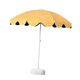 Maxbell Patio Umbrella Pool Beach Heavy Duty Shade Screen Replacement Parasol Canopy with Base