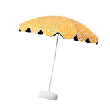 Maxbell Patio Umbrella Pool Beach Heavy Duty Shade Screen Replacement Parasol Canopy with Base