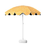 Maxbell Patio Umbrella Pool Beach Heavy Duty Shade Screen Replacement Parasol Canopy with Base