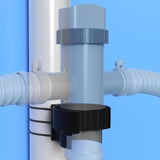 Maxbell Pool Intake Hose Bracket Hose Clamp Rack Stand Sturdy for above Ground Pools