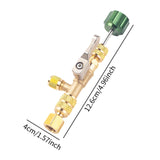 Maxbell Air Conditioning Valve Core Remover Repair Tool for Ice Maker Home Apartment