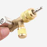 Maxbell Air Conditioning Valve Core Remover Repair Tool for Ice Maker Home Apartment