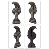 Maxbell Crow Cross Graveyard Headstone Prop Bar Scene Decor Foam Halloween Tombstone