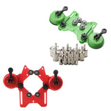 Maxbell Drill Bit Holesaw Guide Portable Centering Locator for Ceramic Tile Granite With Drill