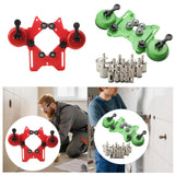 Maxbell Drill Bit Holesaw Guide Portable Centering Locator for Ceramic Tile Granite With Drill