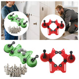 Maxbell Drill Bit Holesaw Guide Portable Centering Locator for Ceramic Tile Granite With Drill