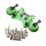 Maxbell Drill Bit Holesaw Guide Portable Centering Locator for Ceramic Tile Granite With Drill