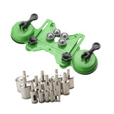 Maxbell Drill Bit Holesaw Guide Portable Centering Locator for Ceramic Tile Granite With Drill