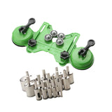 Maxbell Drill Bit Holesaw Guide Portable Centering Locator for Ceramic Tile Granite With Drill