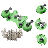 Maxbell Drill Bit Holesaw Guide Portable Centering Locator for Ceramic Tile Granite With Drill