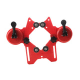 Maxbell Drill Bit Holesaw Guide Portable Centering Locator for Ceramic Tile Granite No Drill