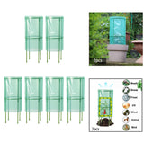 Maxbell Garden Cloches for Plants Gifts Reusable Sun Protection Protector Plant Cage 2 Piece