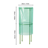 Maxbell Garden Cloches for Plants Gifts Reusable Sun Protection Protector Plant Cage 2 Piece