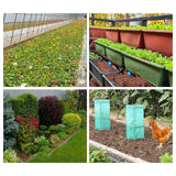Maxbell Garden Cloches for Plants Gifts Reusable Sun Protection Protector Plant Cage 2 Piece
