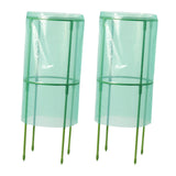Maxbell Garden Cloches for Plants Gifts Reusable Sun Protection Protector Plant Cage 2 Piece