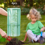 Maxbell Garden Cloches for Plants Gifts Reusable Sun Protection Protector Plant Cage 4 Piece
