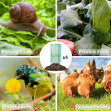 Maxbell Garden Cloches for Plants Gifts Reusable Sun Protection Protector Plant Cage 4 Piece