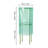 Maxbell Garden Cloches for Plants Gifts Reusable Sun Protection Protector Plant Cage 4 Piece