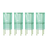 Maxbell Garden Cloches for Plants Gifts Reusable Sun Protection Protector Plant Cage 4 Piece