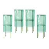 Maxbell Garden Cloches for Plants Gifts Reusable Sun Protection Protector Plant Cage 4 Piece