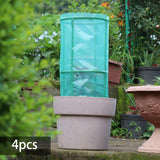 Maxbell Garden Cloches for Plants Gifts Reusable Sun Protection Protector Plant Cage 4 Piece