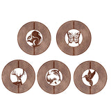 Maxbell Wind Chime Decorative Handcrafted Windchime for Outside Outdoor Indoor Patio Butterfly