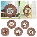 Maxbell Wind Chime Decorative Handcrafted Windchime for Outside Outdoor Indoor Patio Butterfly
