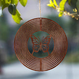 Maxbell Wind Chime Decorative Handcrafted Windchime for Outside Outdoor Indoor Patio Butterfly
