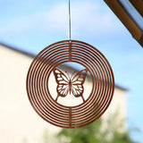 Maxbell Wind Chime Decorative Handcrafted Windchime for Outside Outdoor Indoor Patio Butterfly