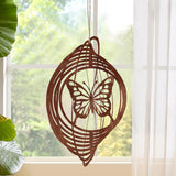 Maxbell Wind Chime Decorative Handcrafted Windchime for Outside Outdoor Indoor Patio Butterfly