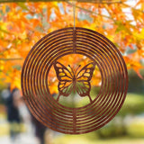 Maxbell Wind Chime Decorative Handcrafted Windchime for Outside Outdoor Indoor Patio Butterfly