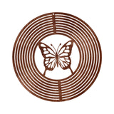 Maxbell Wind Chime Decorative Handcrafted Windchime for Outside Outdoor Indoor Patio Butterfly
