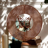 Maxbell Wind Chime Decorative Handcrafted Windchime for Outside Outdoor Indoor Patio Butterfly