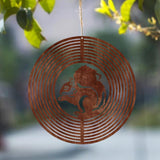 Maxbell Wind Chime Decorative Handcrafted Windchime for Outside Outdoor Indoor Patio Squirrel