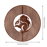 Maxbell Wind Chime Decorative Handcrafted Windchime for Outside Outdoor Indoor Patio Squirrel