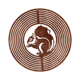 Maxbell Wind Chime Decorative Handcrafted Windchime for Outside Outdoor Indoor Patio Squirrel