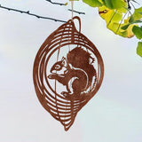 Maxbell Wind Chime Decorative Handcrafted Windchime for Outside Outdoor Indoor Patio Squirrel