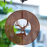 Maxbell Wind Chime Decorative Handcrafted Windchime for Outside Outdoor Indoor Patio Giraffe