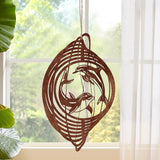 Maxbell Wind Chime Decorative Handcrafted Windchime for Outside Outdoor Indoor Patio Dolphin