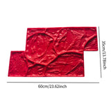 Maxbell Vivid Stone Texture Rock Texture Seamless Stamp Mat for Outdoor Garden Patio A