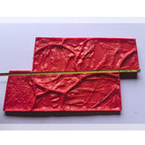 Maxbell Vivid Stone Texture Rock Texture Seamless Stamp Mat for Outdoor Garden Patio A