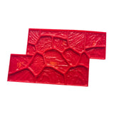 Maxbell Vivid Stone Texture Rock Texture Seamless Stamp Mat for Outdoor Garden Patio C