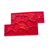 Maxbell Vivid Stone Texture Rock Texture Seamless Stamp Mat for Outdoor Garden Patio C