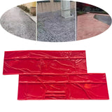 Maxbell Vivid Stone Texture Rock Texture Seamless Stamp Mat for Outdoor Garden Patio D