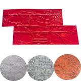 Maxbell Vivid Stone Texture Rock Texture Seamless Stamp Mat for Outdoor Garden Patio D