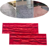 Maxbell Vivid Stone Texture Rock Texture Seamless Stamp Mat for Outdoor Garden Patio E