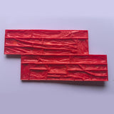 Maxbell Vivid Stone Texture Rock Texture Seamless Stamp Mat for Outdoor Garden Patio E