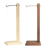 Maxbell Wind Chime Stand Wood Pendant Display Stand for Countertop Dinner Table Home Wooden color